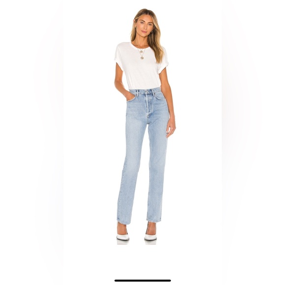 AGOLDE - Lana Straight in Riptide - Size 26 - Picture 4 of 4